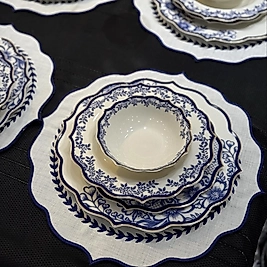 Arow Porselen Lüks 6 Kişilik 24 parça Yemek Takımı