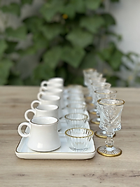 24 parça Alya Kahve Sunum Seti