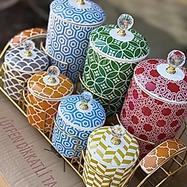 Arow Lüks Porselen Baharat Takımj