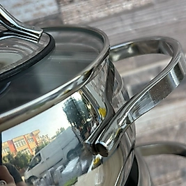 Arow Artemis 10 parça Lüks Çelik Tencere Seti